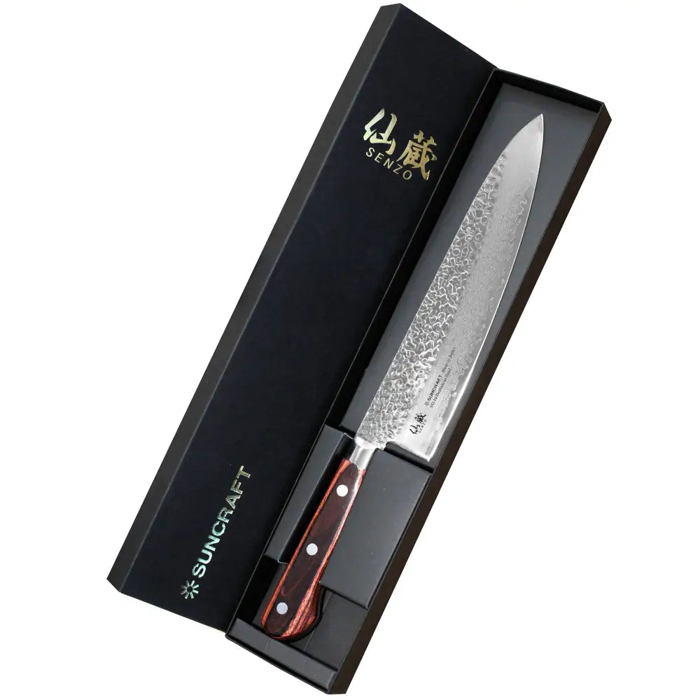 Suncraft senzo damascus universal kokkiveitsi 21 cm - veitset retkeilyvarusteet verkkokaupasta 160 €