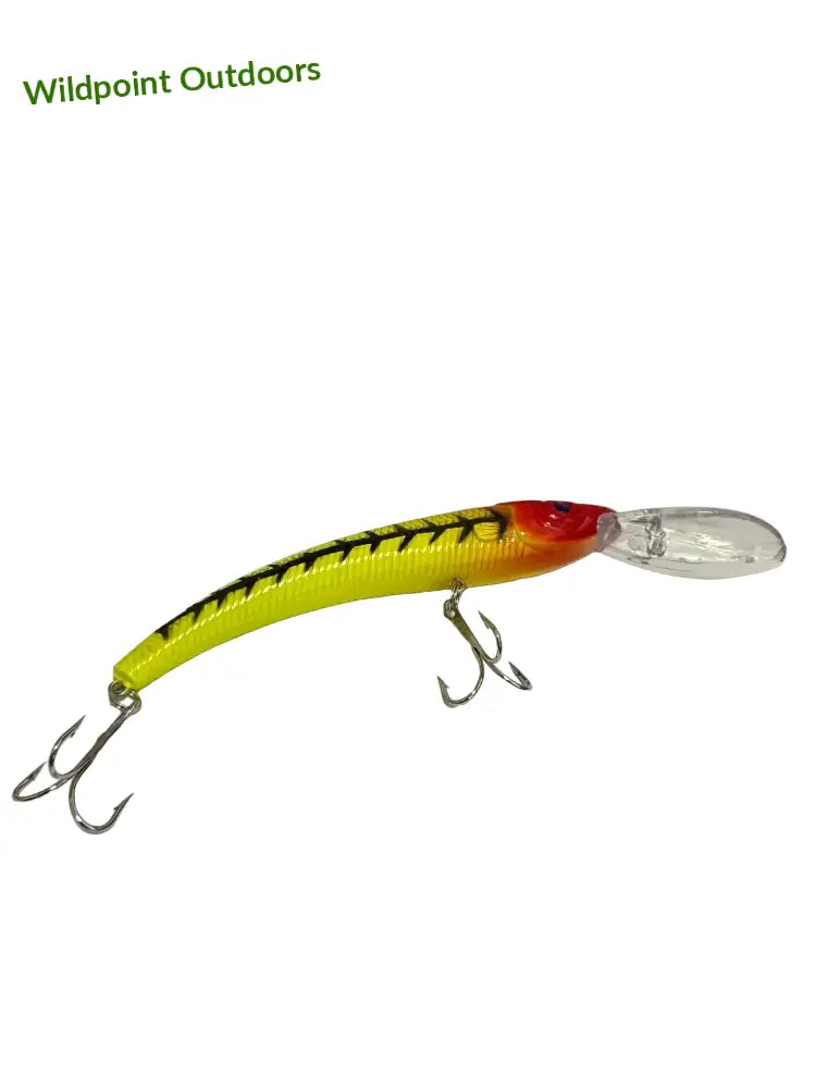 Sunshine diver wobbler kuhan uisteluun auringonpaisteella 12cm 14g - syvännevappu – klassikko kuhaviehe