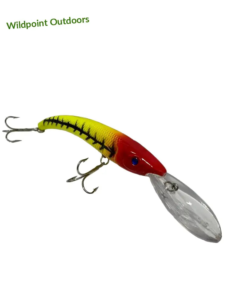 Sunshine diver wobbler kuhan uisteluun auringonpaisteella 12cm 14g - syvännevappu – klassikko kuhaviehe