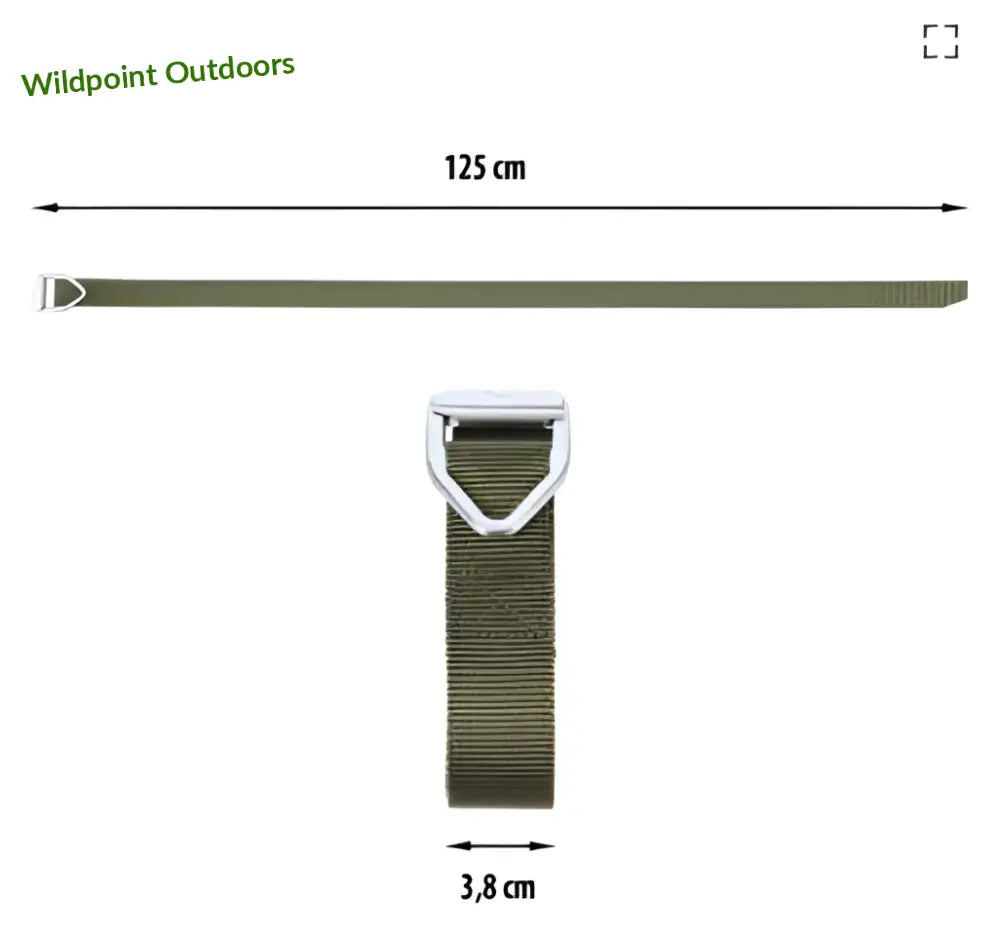 Tactical belt 125 cm nc1728 nils camp - accessories - wildpoint retkeily 7,95 €