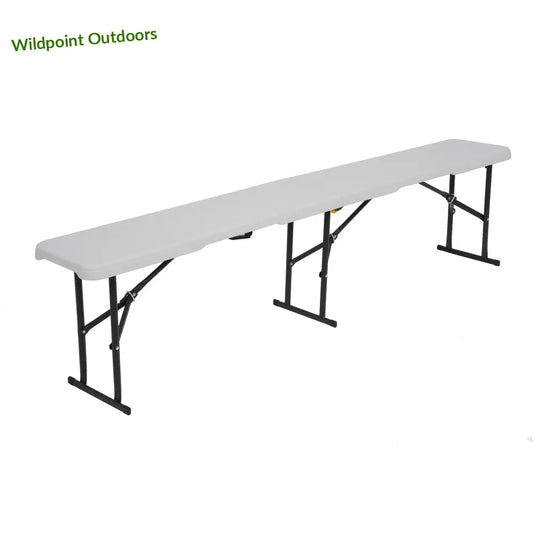 Taitettava puutarhapenkki 180cm nc3404 nils camp - valkoinen - accessories retkeily 67,90 €