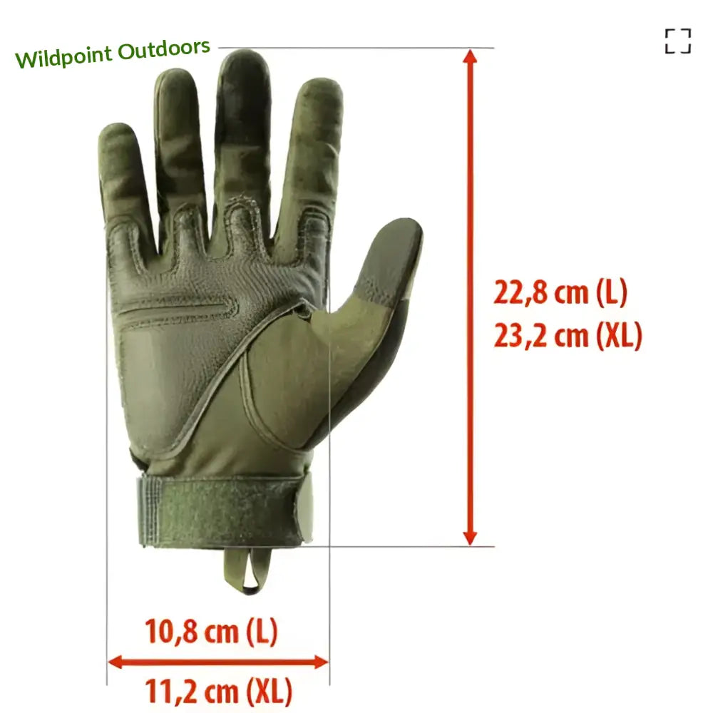 Taktiset hanskat nc1798 nils camp - accessories - wildpoint outdoors retkeily