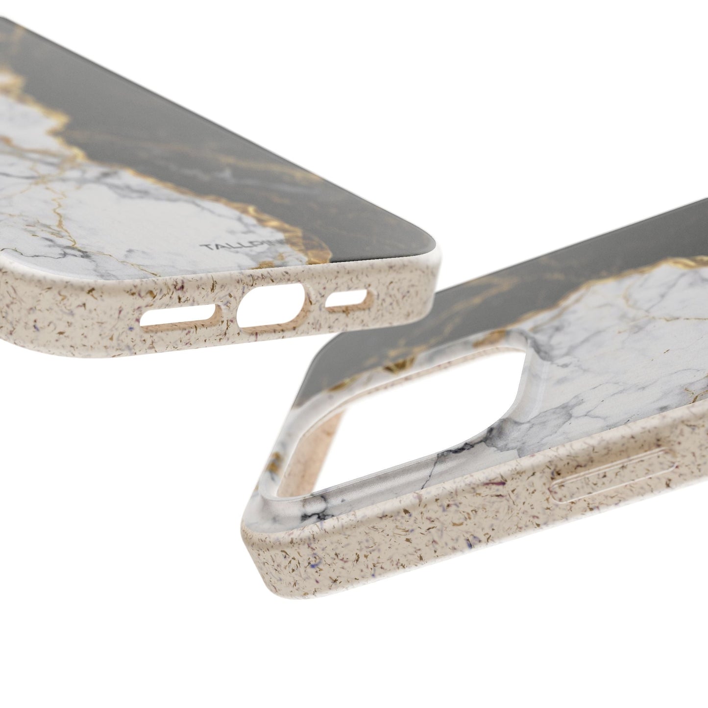 Gyllene svart marmor - Eco Case