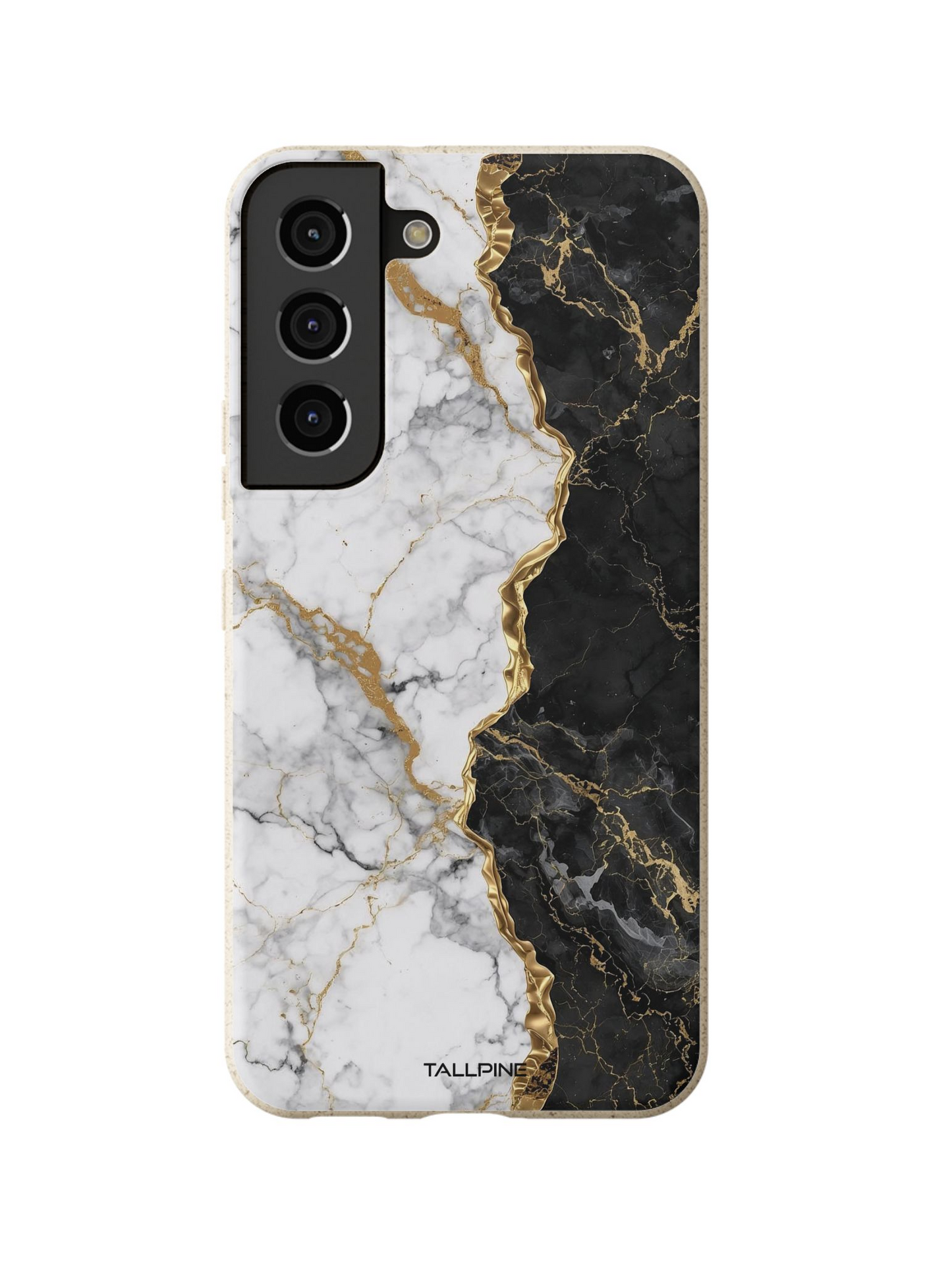 Gyllene svart marmor - Eco Case