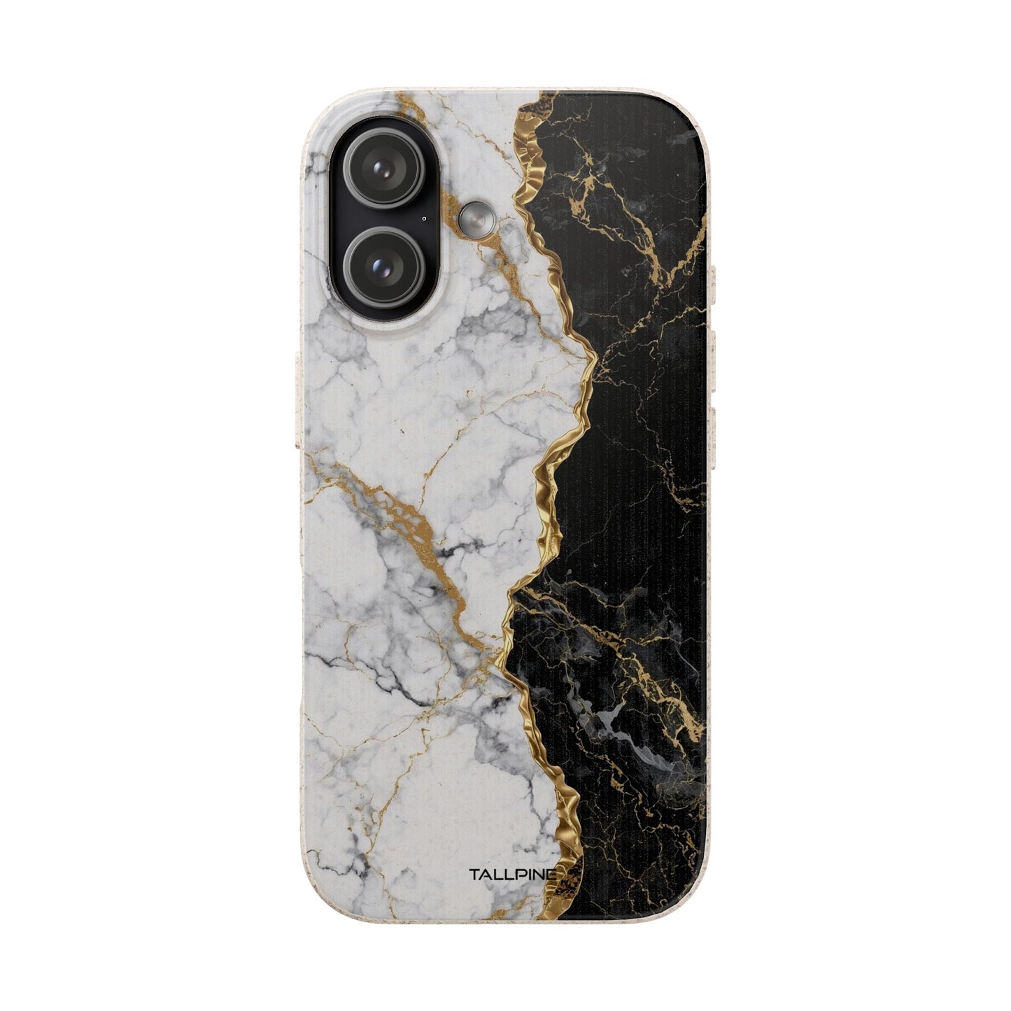 Gyllene svart marmor - Eco Case