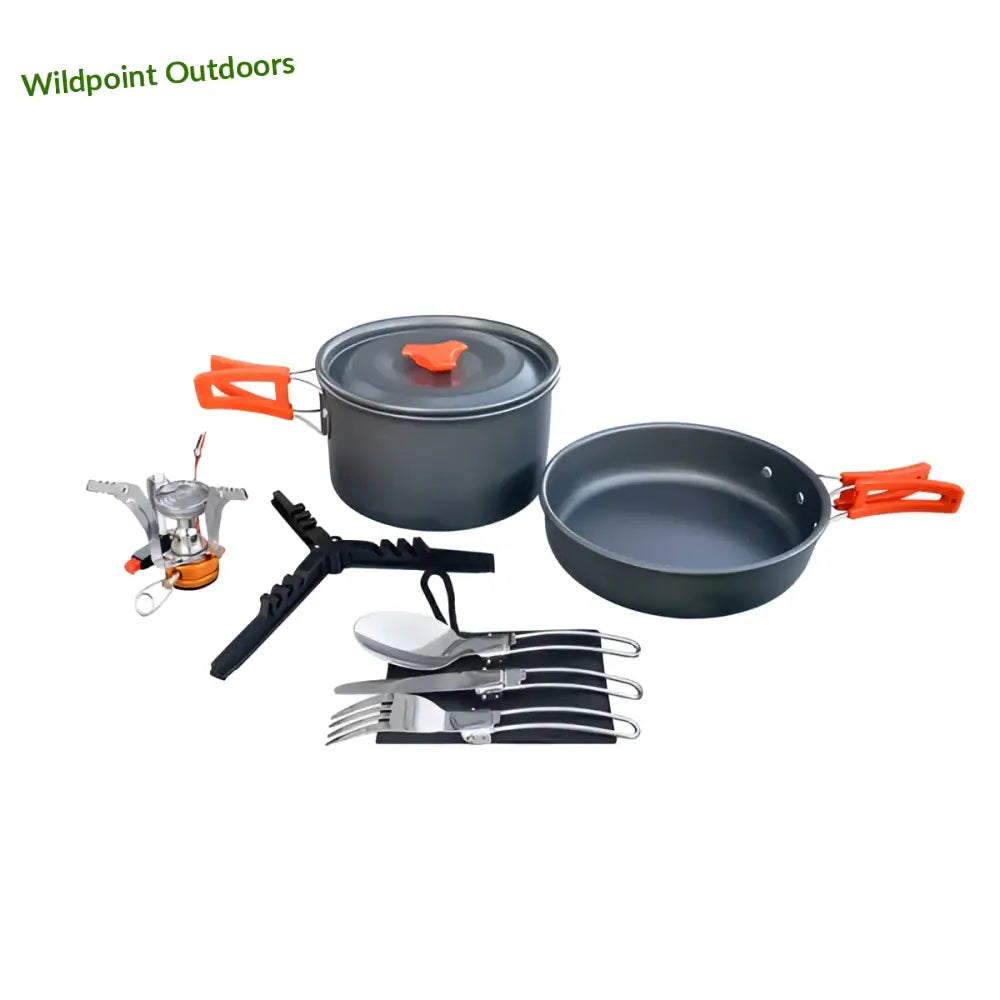 Tekson expedition retkeilyastiasto kaasupolttimella ja aterimilla - retkeily 38,50 €