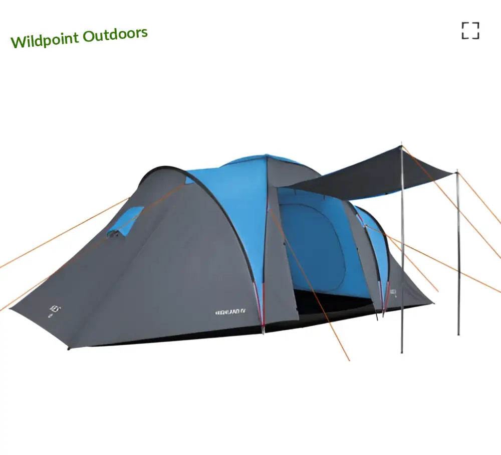 Teltta highland iv nc6431 nils camp - sininen/harmaa - accessories retkeily 169 €