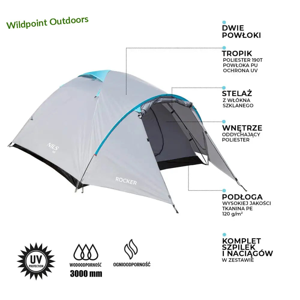 Teltta rocker nc6013 nils camp - accessories retkeily 89,90 €