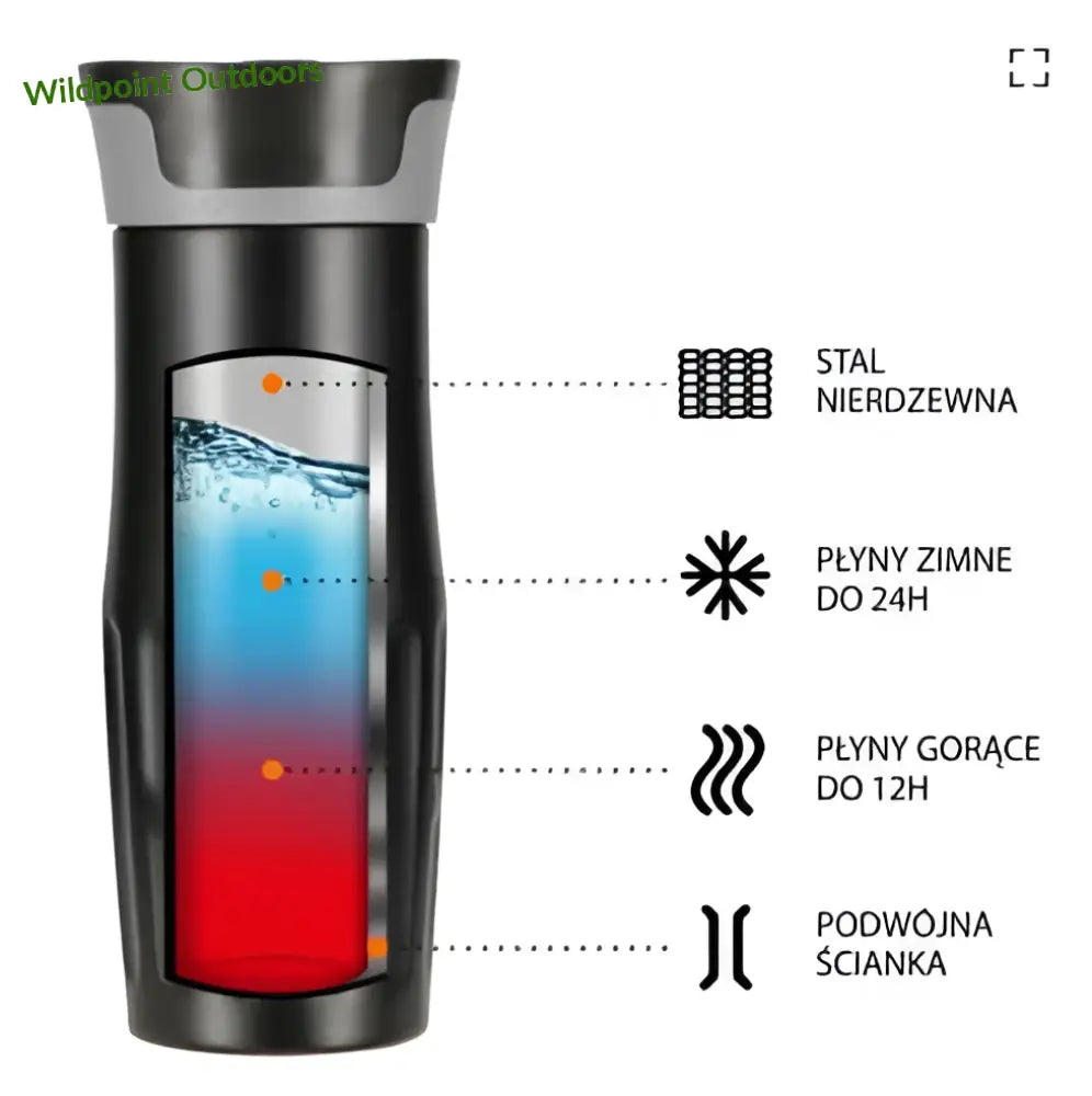 Termosmuki ncc06 black nils camp - accessories - wildpoint outdoors retkeily 19,90 €