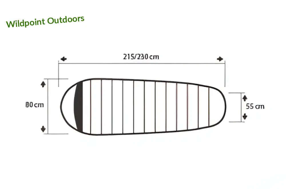 Trimm festa makuupussi - wildpoint outdoors retkeily