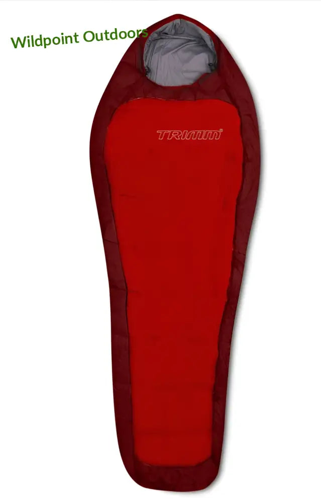 Trimm impact makuupussi - punainen /tummanpunainen - wildpoint outdoors retkeily 65 €