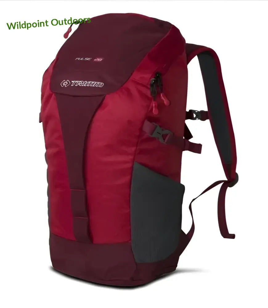 Trimm pulse reppu 20l - punaviini - wildpoint outdoors retkeily 67,90 €