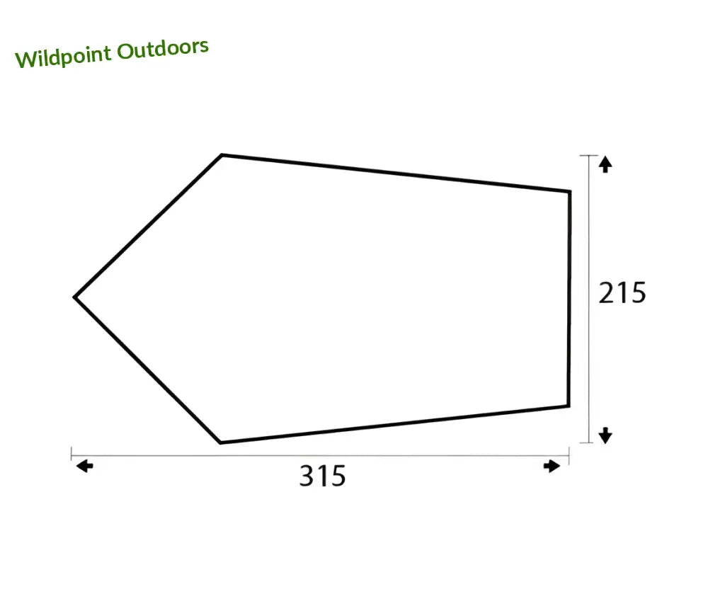 Trimm trace one tarppi oliivinvihreä - wildpoint retkeily 47,90 €