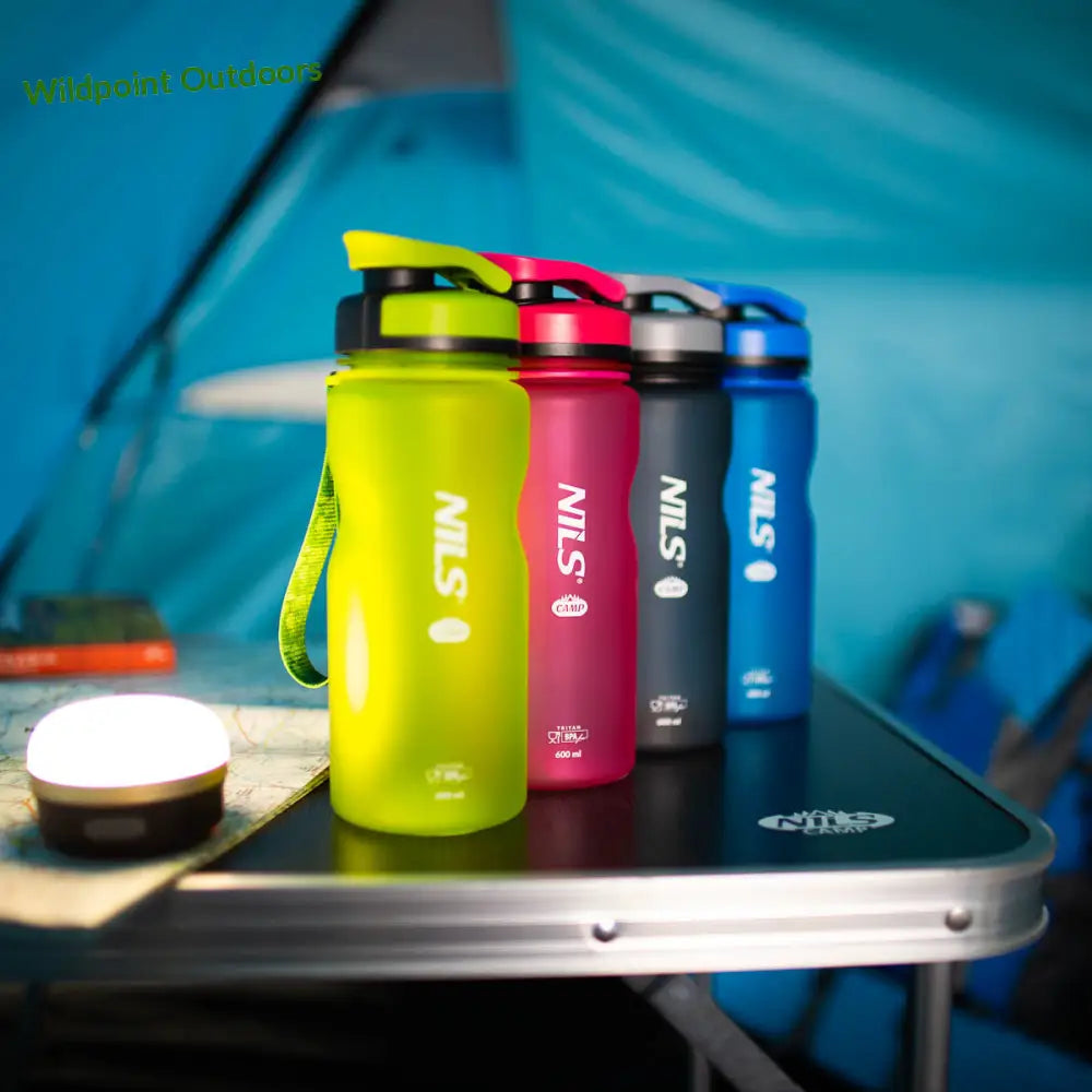 Tritan juomapullo 600ml nc1740 nils camp - 4 väriä - accessories retkeily