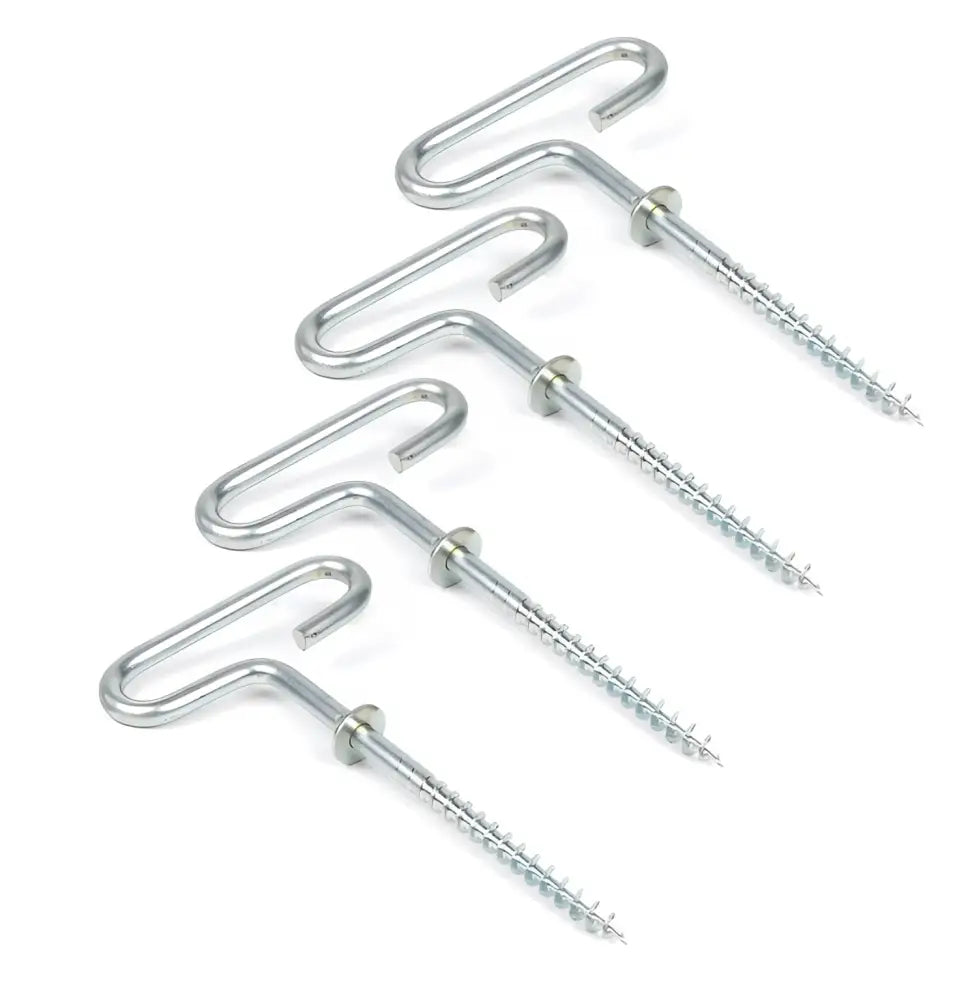 Väinö jääruuvit telttaan teräs 4kpl - accessories - wildpoint retkeily 19,90 €