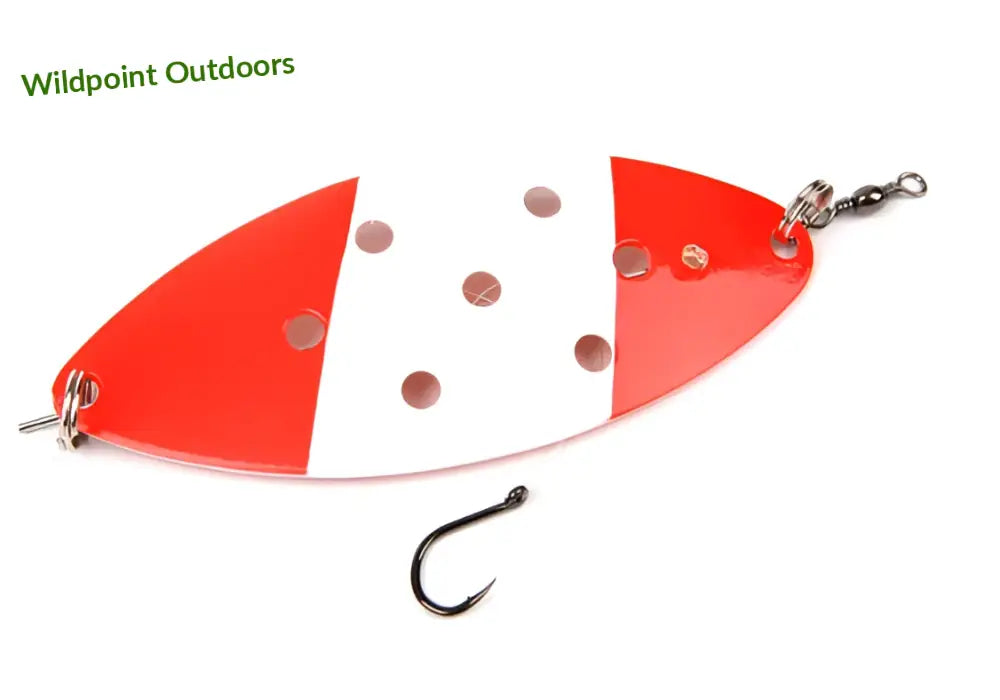 Väinö nellimn 85mm 14g isokokoiset rautulätkät upeissa väreissä. - redwhite - retkeily 6,75 €