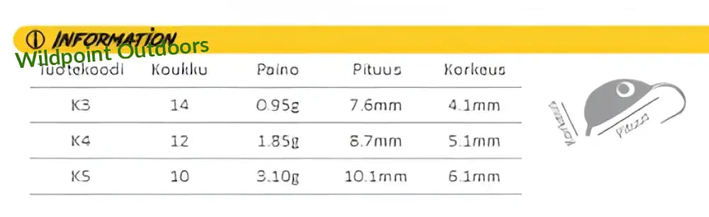 Väinö pisara swarovski mormyska 2kpl - wildpoint retkeily