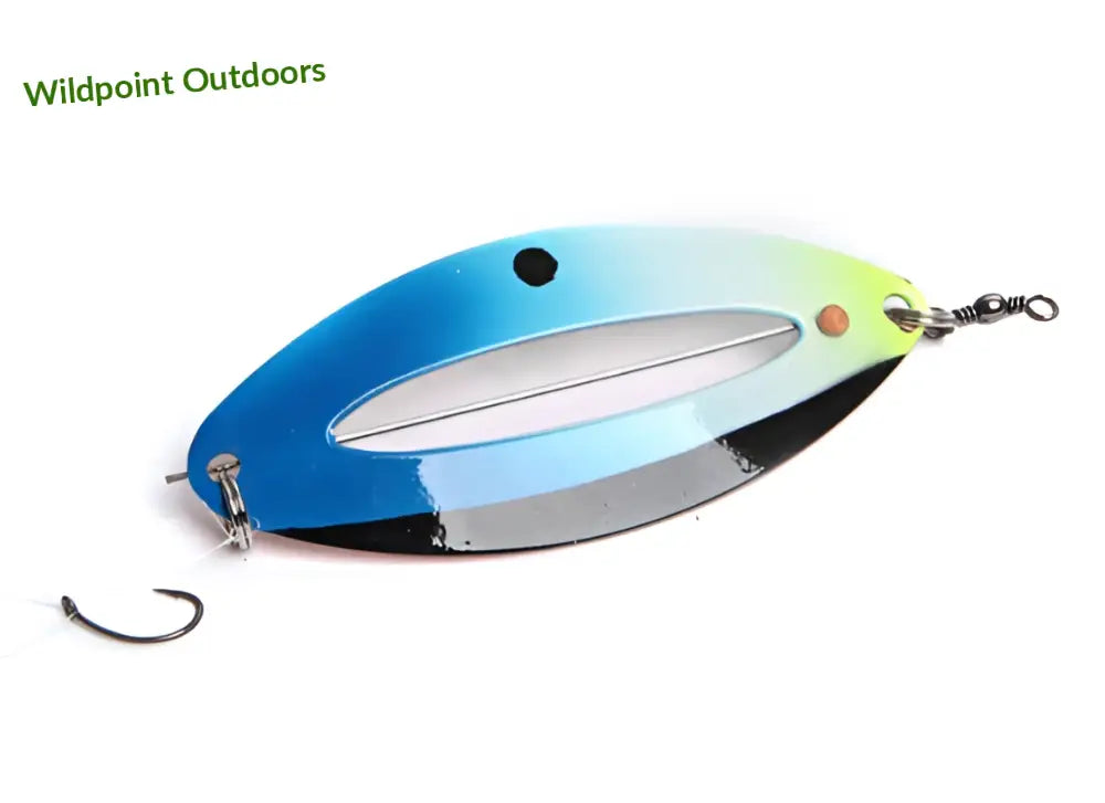 Väinö tanabru 85mm 13g isokokoiset rautulätkät valoaukolla. - blue - retkeily 6,75 €