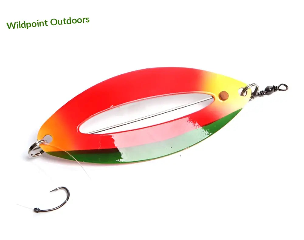 Väinö tanabru 85mm 13g isokokoiset rautulätkät valoaukolla. - parrot - retkeily 6,75 €