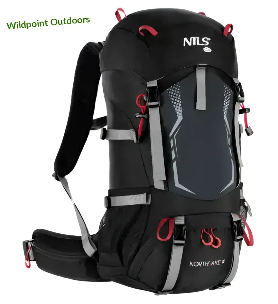 Vaellusreppu northlake 30 + 10l nc1993 nils camp - musta - accessories 30 + 10l retkeily 104,90 €