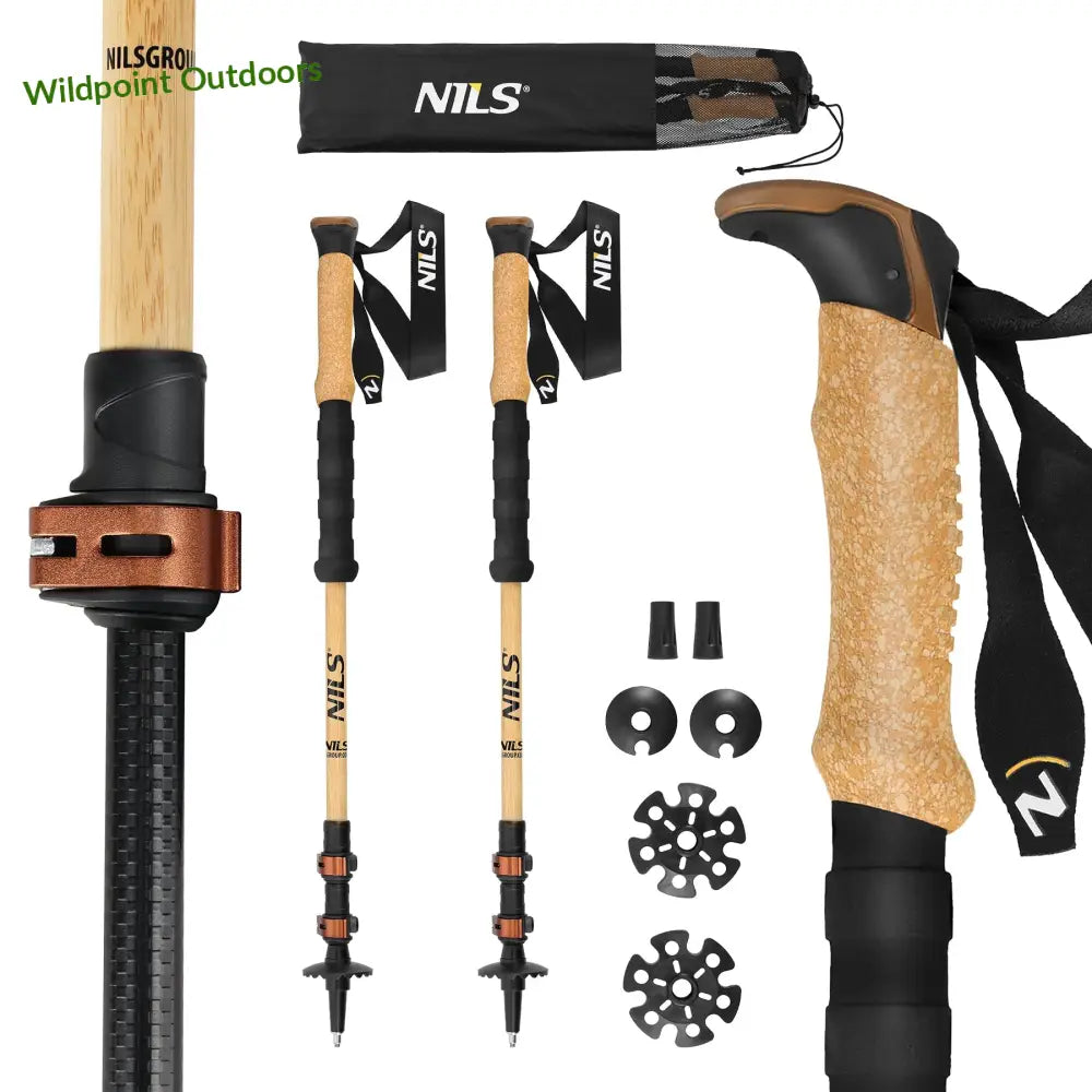 Vaellussauvat bamboo tk8606 nils - accessories - wildpoint outdoors retkeily 82,90 €