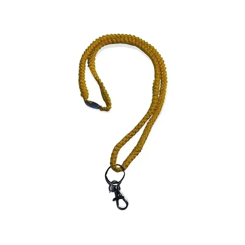 Virkattu avainnauha - keltainen - wildpoint outdoors - varusteet retkeilyvarusteet verkkokaupasta 9,90 €