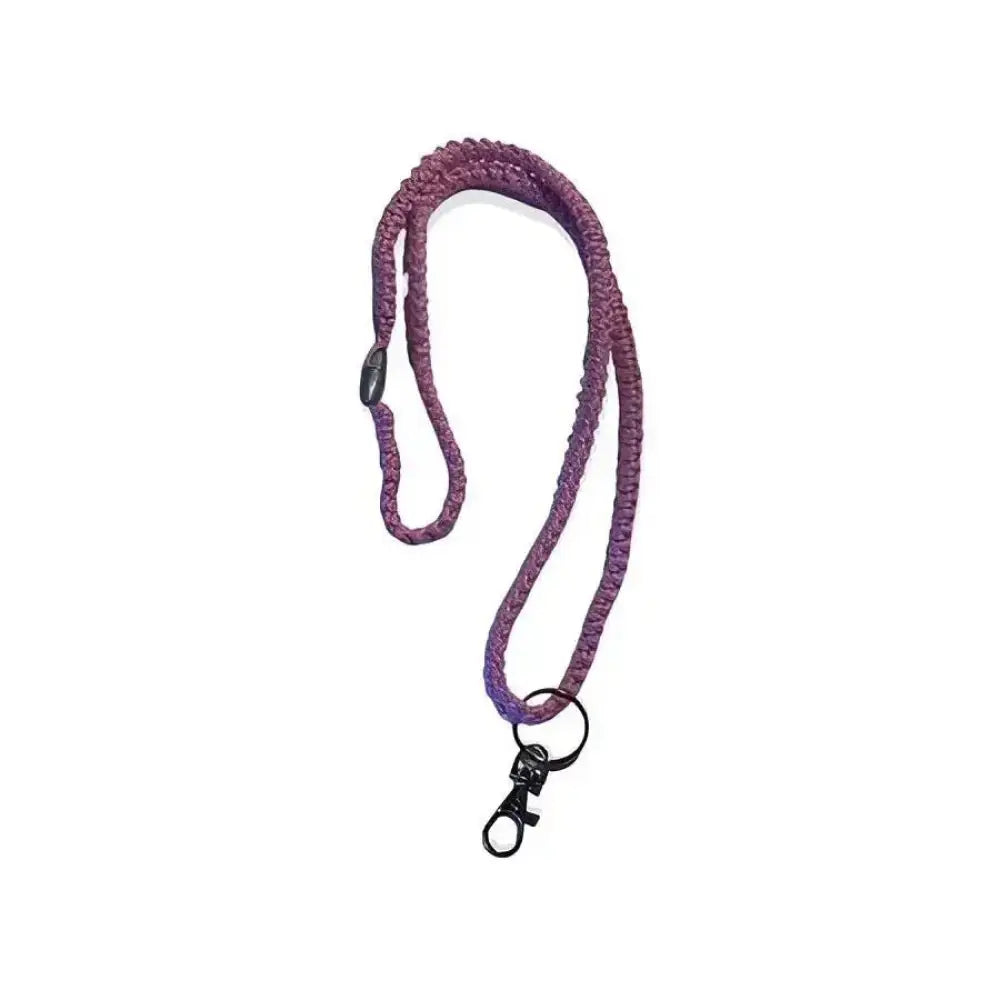 Virkattu avainnauha - vaaleanpunainen - wildpoint outdoors - varusteet retkeilyvarusteet verkkokaupasta 9,90 €