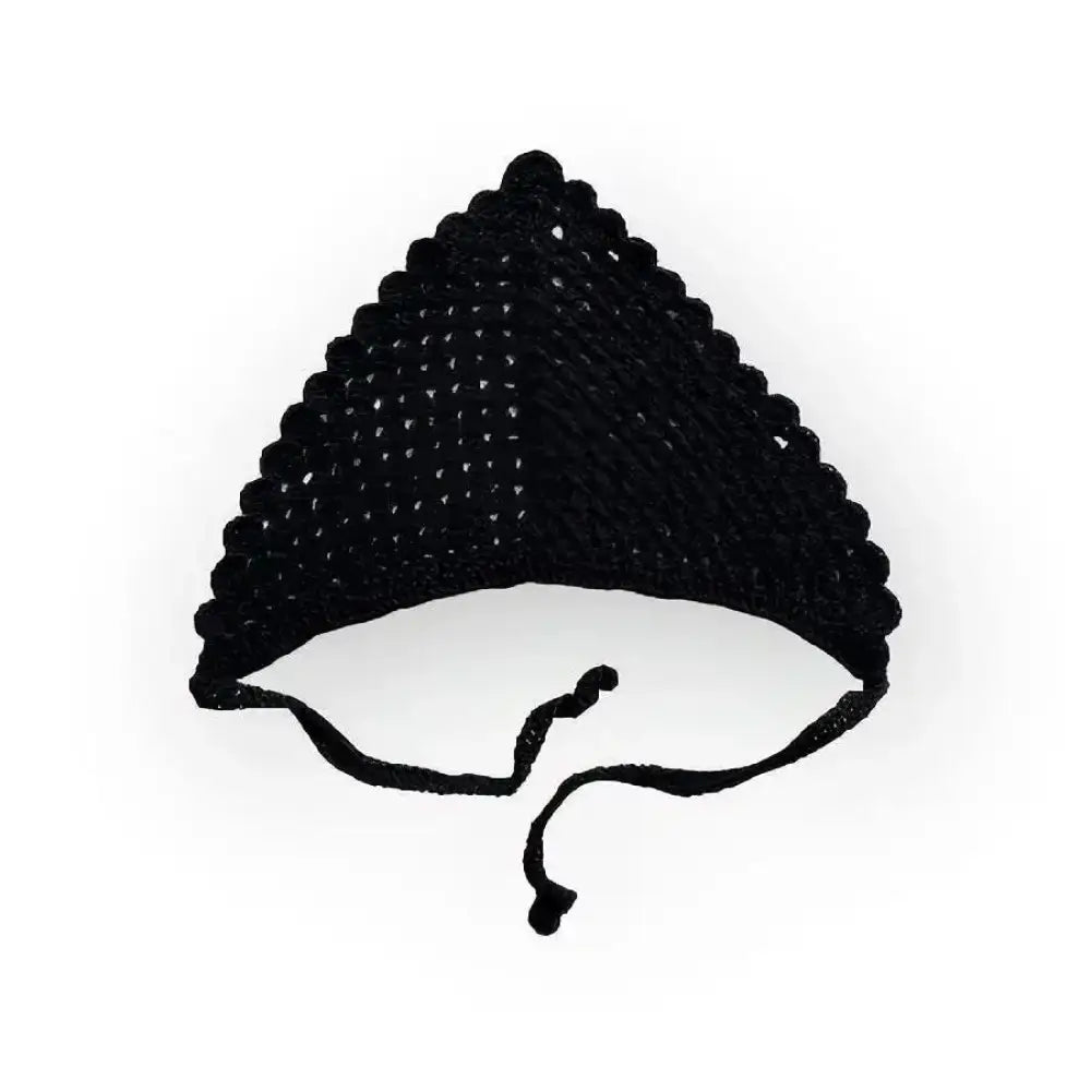 Virkattu hellehuivi - musta - huivi kesään retkeily 18,90 €