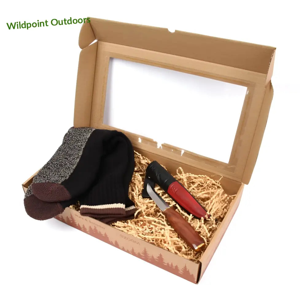 W + s lahjasetti metsästäjän puukko + saapassukat 39-42 - w + s + retkeily 34,90 €