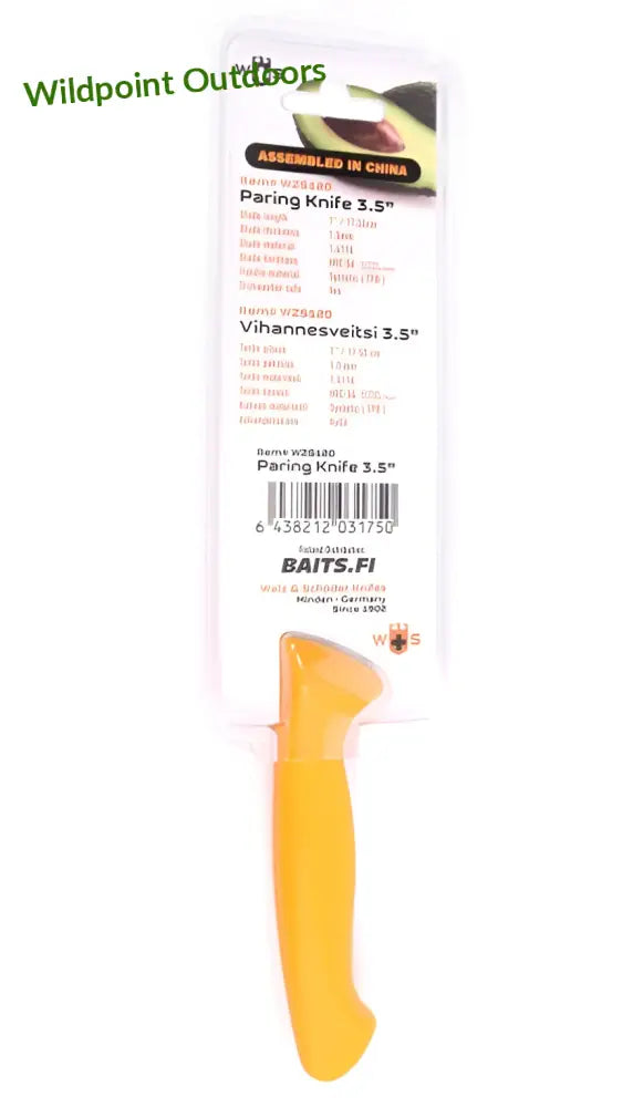 W + s vihannesveitsi 3.5’’ - w + s - wildpoint outdoors retkeily 5,50 €