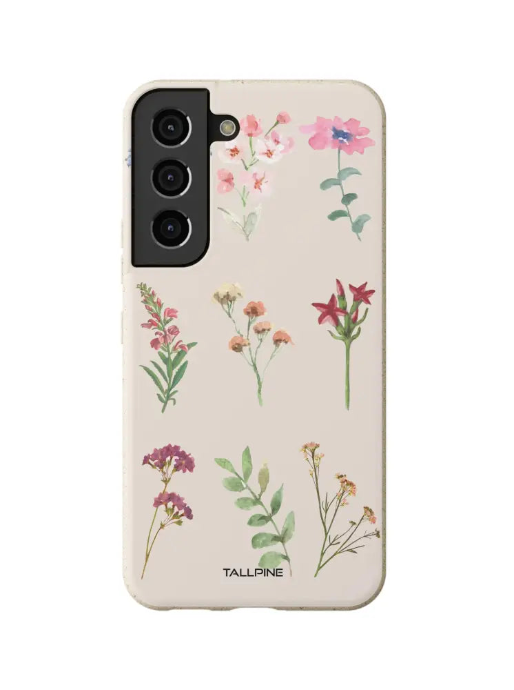 Watercolor flowers - eco case - samsung galaxy s23 - wildpoint outdoors retkeilyvarusteet verkkokaupasta 35 €