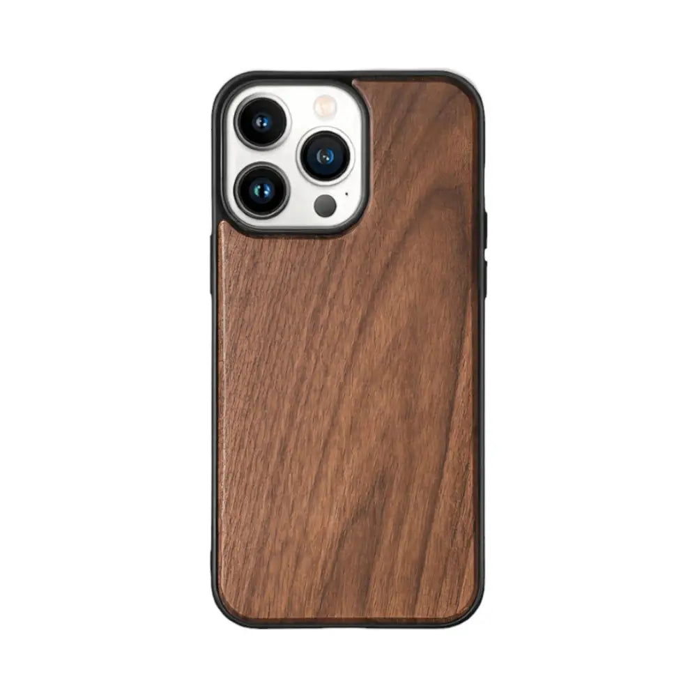 Wood iphone case - walnut - wildpoint outdoors retkeilyvarusteet verkkokaupasta