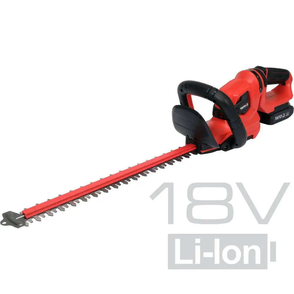 Yato akkupensasleikkuri 18v 45 cm + 2.0 ah akku ja laturi - retkeilyvarusteet verkkokaupasta 99,95 €
