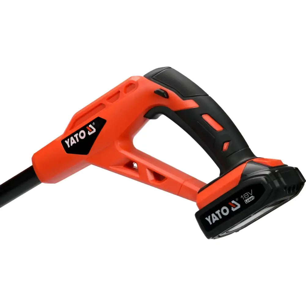 Yato akkutrimmeri 18v 108-137 cm runko - wildpoint retkeilyvarusteet verkkokaupasta 69,95 €